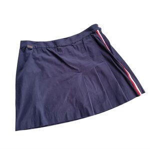 Lauren Ralph Lauren Navy Skort with Red & White Side Stripe